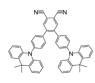 4,5-双[4-(9,9-二甲基-9,10-二氢吖啶)苯基]-1,2-二氰基苯-CAS:1784766-38-6