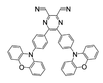 5,6-双[4-(N-吩噁嗪)苯基]-2,3-二氰基吡嗪-CAS:1883400-36-9