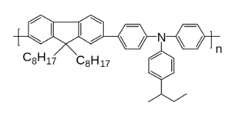 聚[(9,9-二辛基芴-2,7-二基)-co-(4,4′-(N-(4-仲丁基苯基)二苯胺)]-CAS:220797-16-0