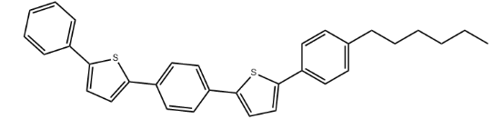 2-(4-己基苯基)-5-(4-(5-苯基-2-噻吩基)苯基)噻吩-CAS:1172135-81-7