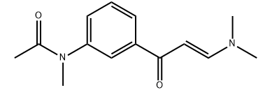 (E)-N-(3-(3-(二甲基氨基)丙烯酰基)苯基)-N-甲基乙酰胺-CAS:1227694-88-3