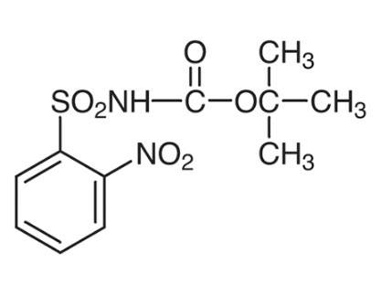 N-(叔丁氧羰基)-2-硝基苯磺酰胺-CAS:198572-71-3