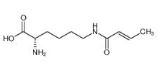 (S)-2-氨基-6-(丁-2-烯酰氨基)己酸-CAS:1338823-35-0