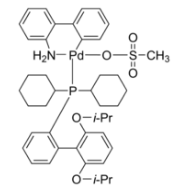 甲磺酸(2-二环己基膦基-2',6'-二异丙氧基-1,1'-联苯基)(2-氨基-1,1'-联苯-2-基)钯(II)-CAS:1445085-77-7