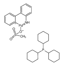 甲烷磺酸(三环己基膦)(2-氨基-1,1-联苯-2-基)钯(II)-CAS:1445086-12-3