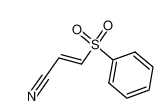 3-(苯磺酰基)丙烯腈-CAS:1424-51-7