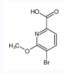 5-溴-6-甲氧基甲基吡啶酸-CAS:1214334-70-9