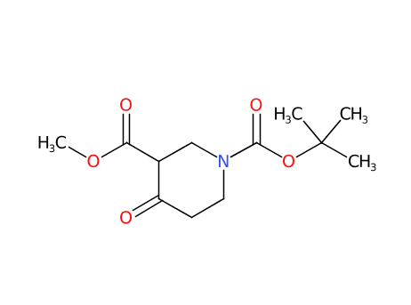 N-Boc-4-哌啶酮-3-甲酸甲酯-CAS:161491-24-3