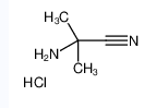 2-氨基-2-甲基丙腈 盐酸盐-CAS:50846-36-1