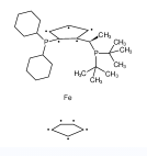 (R)-1-[(R)-2-(二环己基膦)二茂铁]乙基二叔丁基膦-CAS:158923-11-6