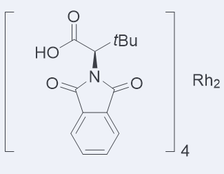 四[N-邻苯二甲酰-(R)-叔亮氨酸基]二铑,双(乙酸乙酯)加合物-CAS:380375-05-3