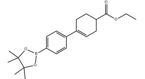 4'-(4,4,5,5-四甲基-1,3,2-二氧六硼烷-2-基)-2,3,4,5-四氢-[1,1'-联苯基]-4-羧酸乙酯-CAS:1418754-60-5