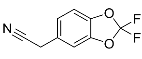 2-(2,2-二氟苯并[D][1,3]二氧杂环戊烯-5-基)乙氰-CAS:68119-31-3