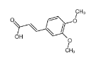 (E)-3-(3,4-二甲氧基苯基)丙烯酸-CAS:14737-89-4
