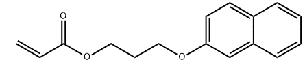 3-(萘-2-氧基)丙烯酸丙酯(-CAS:1642857-58-6