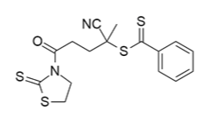 (苯氰二硫酸，1-氰基-1-甲基-4-氧代-4-(2-硫代-3-噻唑烷基)丁酯)-CAS:887764-14-9