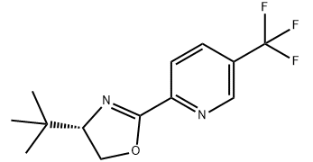 2-[(4S)-4-叔丁基-4,5-二氢-2-恶唑基]-5-三氟甲基吡啶-CAS:1416819-91-4