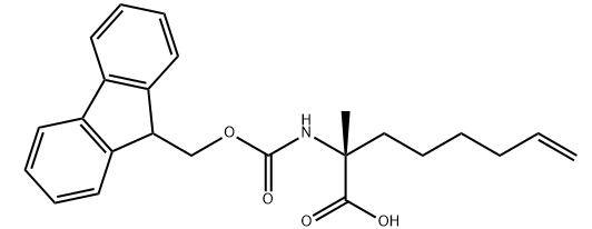 (R)-2-((((9H-芴-9-基)甲氧基)羰基)氨基)-2-甲基辛-7-烯酸-CAS:288617-78-7