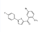 (5-溴-2-甲基苯基)(5-(4-氟苯基)-2-噻吩)甲酮-CAS:1132832-75-7