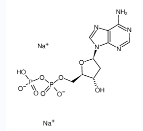 ((2R,3S,5R)-5-(6-氨基-9H-嘌呤-9-基)-3-羟基四氢呋喃-2-基)甲基二磷酸酯二钠盐-CAS:72003-83-9