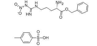 N-硝基-O-苄基-L-精氨酸对甲基磺酸盐-CAS:10342-07-1