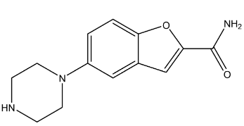 5-(哌嗪-1-基)苯并呋喃-2-甲酰胺-CAS:183288-46-2