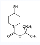 N-Boc-4-巯基哌啶-CAS:134464-79-2