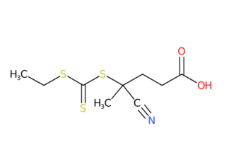 4-氰基-4-(((乙硫基)硫代羰基)硫基)戊酸-CAS:1137725-46-2