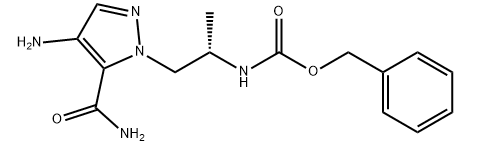 (S)-(1-(4-氨基-5-氨基甲酰基-1H-吡唑-1-基)丙-2-基)氨基甲酸苄酯-CAS:2460687-74-3
