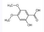 2-羟基-4,5-二甲氧基苯甲酸-CAS:5722-93-0