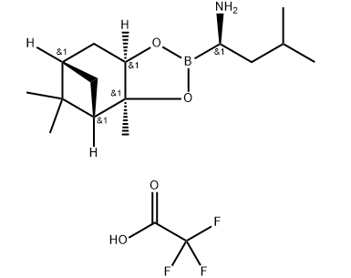 (R)-1-氨基-3-甲基丁基硼酸蒎烷二醇酯三氟乙酸盐-CAS:179324-87-9
