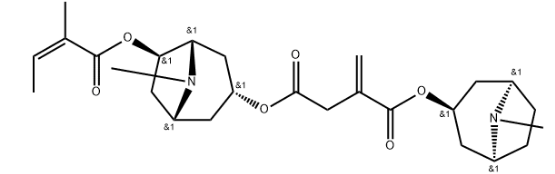 6-Angeloyloxyditropan-3-yl itaconate-CAS:182015-05-0