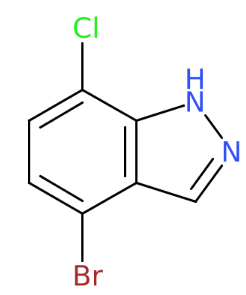 4-溴-7-氯-1H-吲唑-CAS:1186334-61-1