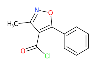 3-甲基-5-苯基-4-异恶唑羰酰氯-CAS:91182-77-3