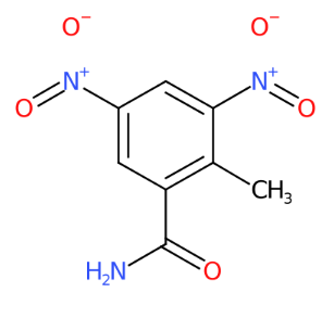 2-甲基-3,5-二硝基苯甲酰胺-CAS:148-01-6