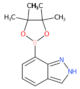 7-(4,4,5,5-四甲基-1,3,2-二氧硼杂环戊烷-2-基)-1H-吲唑-CAS:915411-02-8