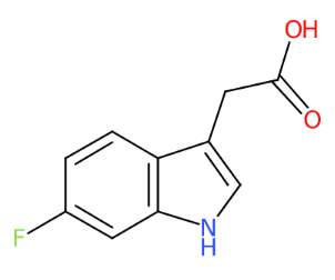 6-氟代吲哚-3-乙酸-CAS:443-75-4