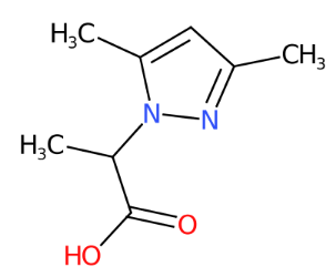 2-(3,5-二甲基-1H-吡唑-1-基)丙酸-CAS:956508-33-1