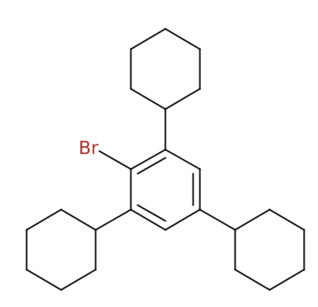 (2-溴苯-1,3,5-三基)三环己烷-CAS:97443-80-6