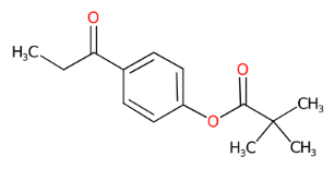 4-丙酰基苯基 2,2-二甲基丙酸酯-CAS:120703-45-9