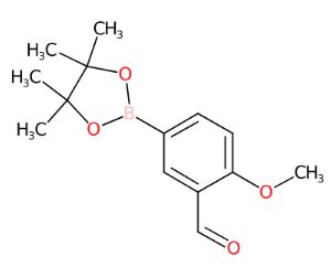 2-甲氧基-5-(四甲基-1,3,2-二氧硼杂环戊烷-2-基)苯甲醛-CAS:866546-13-6
