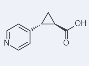 反式-2-(吡啶-4-基)环丙烷羧酸-CAS:801149-24-6