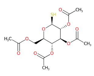 1-硫代-β-D-葡萄糖四乙酸酯-CAS:19879-84-6