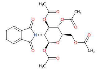 (2S,3R,4R,5S,6R)-6-(乙酰氧基甲基)-3-(1,3-二氧异吲哚-2-基)四氢-2H-吡喃-2,4,5-三乙酸三酯-CAS:10022-13-6