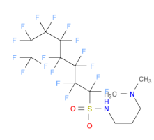 N-[3-(二甲氨基)丙基]-1,1,2,2,3,3,4,4,5,5,6,6,7,7,8,8,8-十七氟代-1-辛烷磺酰胺-CAS:13417-01-1