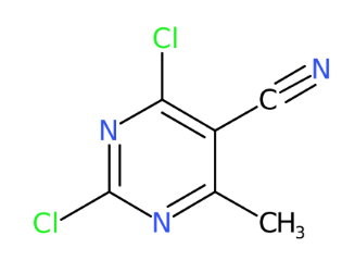 2,4-二氯-6-甲基嘧啶-5-甲腈-CAS:56035-64-4