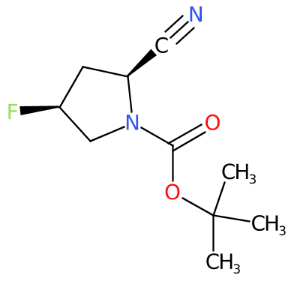 (2S,4S)-1-Boc-2-氰基-4-氟吡咯烷-CAS:426844-76-0