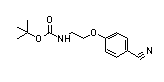 4-(Boc-氨基乙氧基)苯腈-CAS:919085-52-2