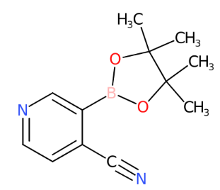 4-氰基吡啶-3-硼酸频哪醇酯-CAS:878194-91-3