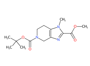 5-(叔丁基)2-甲基1-甲基-1,4,6,7-四氢-5H-咪唑并[4,5-c]吡啶-2,5-二羧酸酯-CAS:2116240-24-3